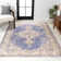 Mordecai Modern Tribal Medallion Lavender/Gray Rug