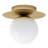 Cathy Glass Flush Mount