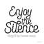 Enjoy The Silence par Susan Ball - Art textuel-573375971-596152414-596152385