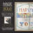 Happy Birthday to You Framed Print - Solid Wood
