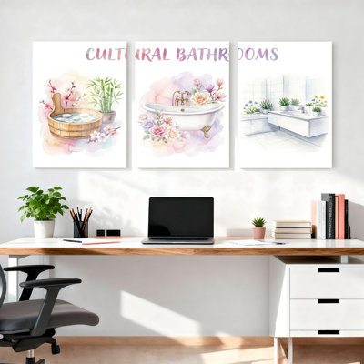 "Céramique salle de bain", "Reproduction d'art et peinture murale", salle de bain