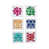 Red/Blue/Green/Gold selected