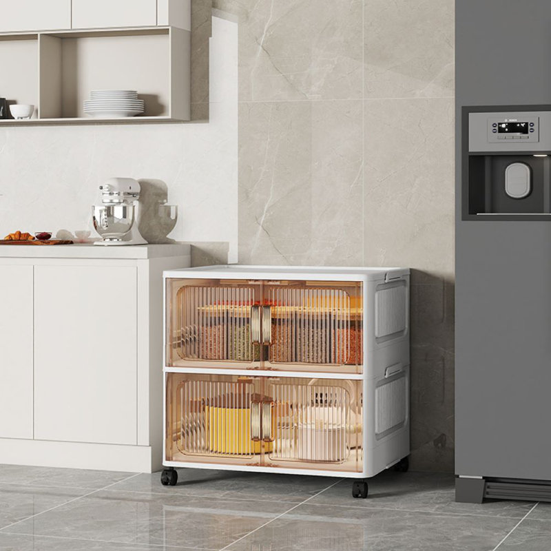Collapsible Storage Bins With Lids