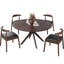 47.2" Solid Wood Round Dining Kitchen Table