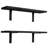 Jensenn 2 Piece Pine Solid Wood Bracket Shelf-966649388-945444497