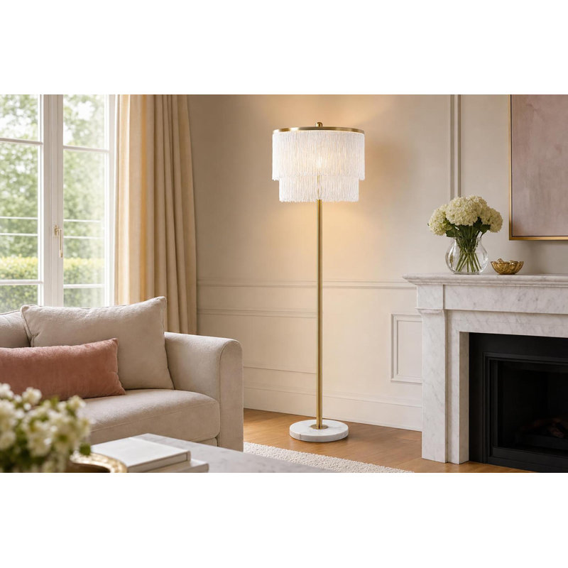 Lampe sur pied Tassel Elegance