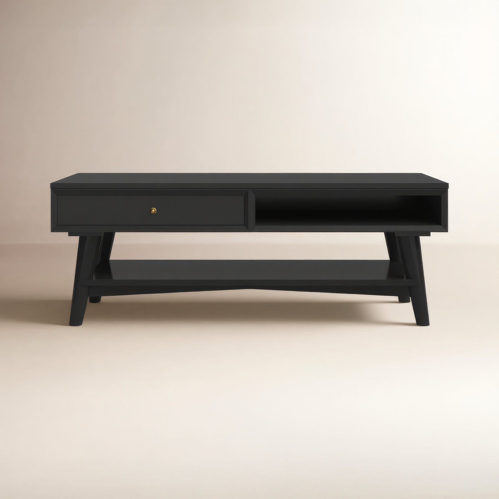 Williams Storage Coffee Table, Black