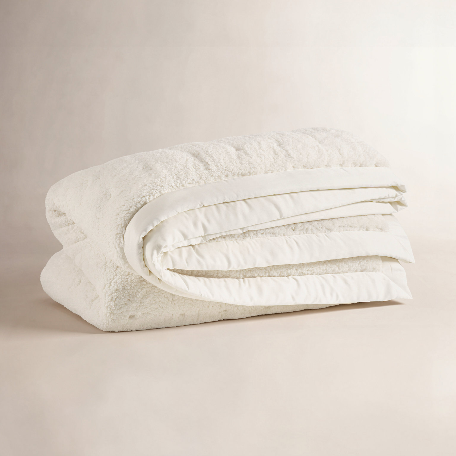 Marshmallow Comforter, Full/Queen Quilt, Ivory