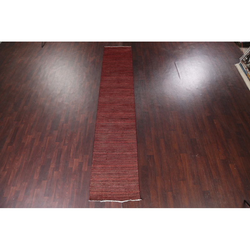 Handmade Gabbeh Runner Rug 3x14