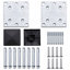 965 cm W Fencing Kits Fencing with 6 Panel(s) Included-128788009
