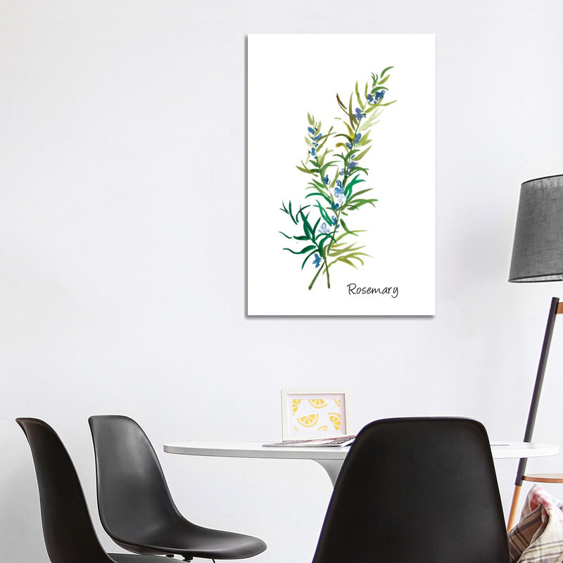 Rosemary II by Asia Jensen - Wrapped Canvas Print, 101.6 cm H x 66.04 cm W x 3.175 cm D