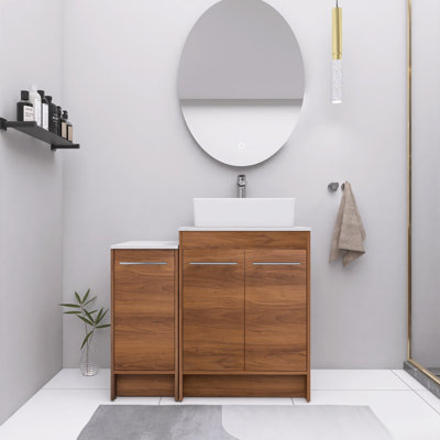 Meuble-lavabo simple avec plateau 35,44 Bernadene