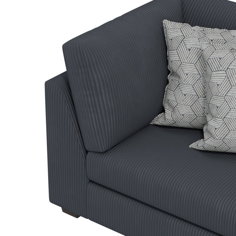 Amiela 2 - Piece Upholstered Sectional, Gray