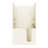 Ashton 52.8'' x 29.5'' Walk-in Air Fiberglass Bathtub with Faucet-23011650