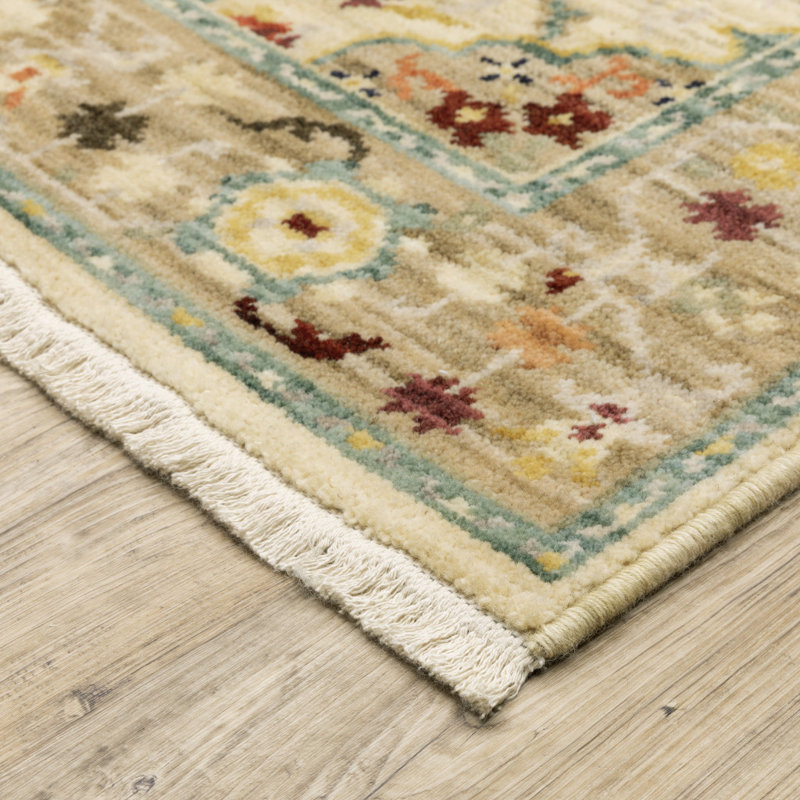 Mickyla Performance Oriental Indoor Rug, Rectangle 2' x 3'