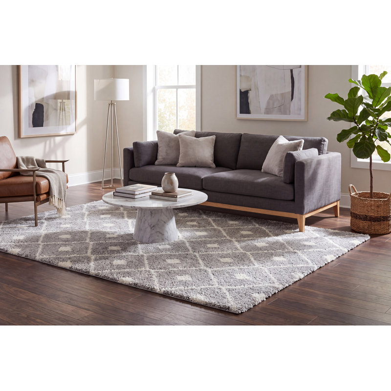 MEHARI 2X3.11 23275-5262 GREY/IVORY, Rectangle 2' x 3'11"