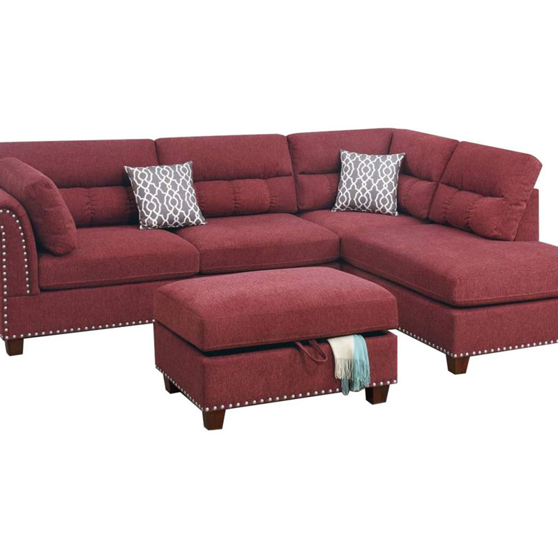 Canapé modulaire Red Velvet