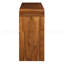 Console rustique avec façade de tiroir cannelée-310191826
