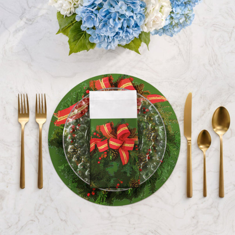 Serviette de table Christmas, Moss