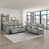 Gray Faux Leather