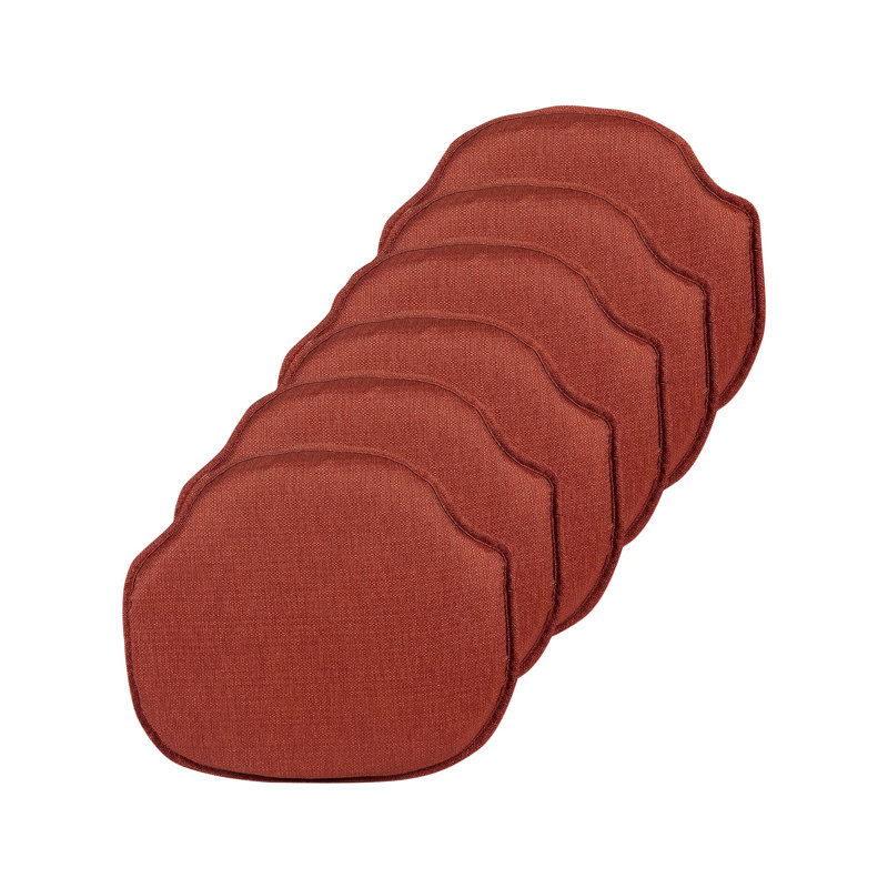 Coussins de chaise antidérapants Windsor, Flamme