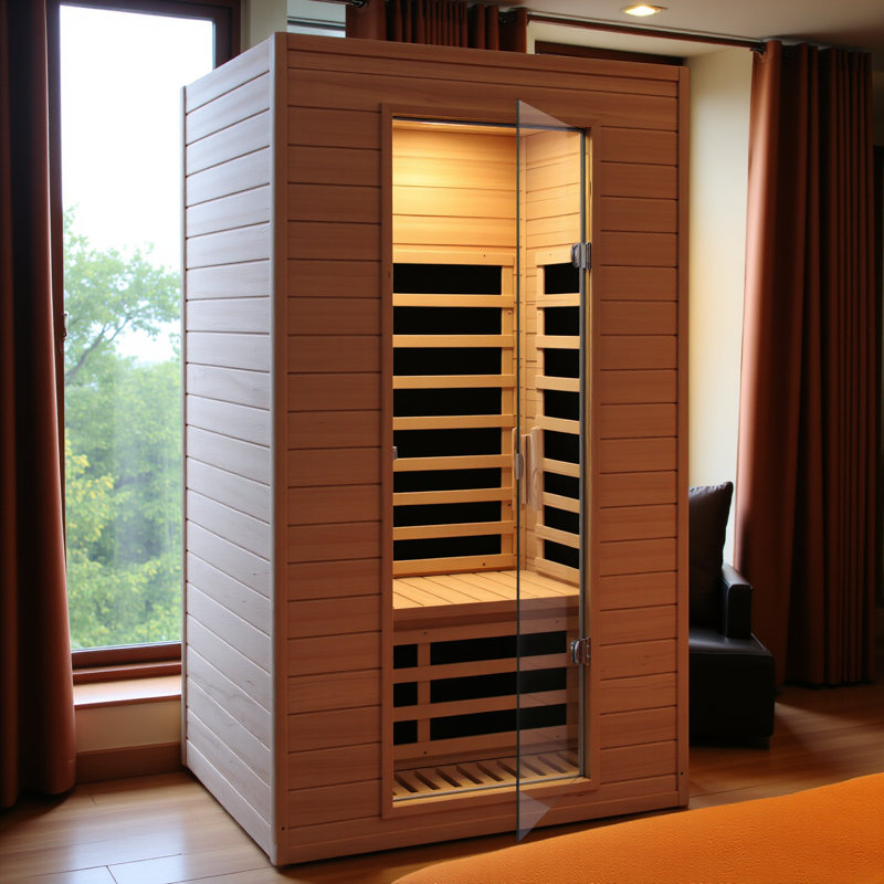 Hemlock Two-person Far Infrared Roof Embedded Indoor Sauna Room