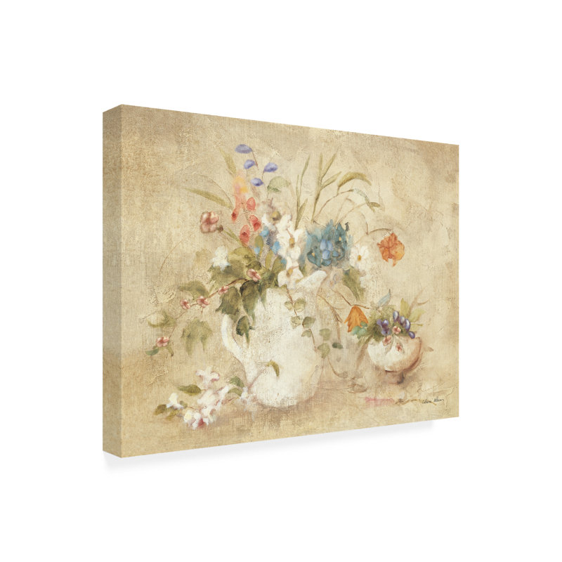 Œuvre d'art sur toile bolichi Cheri Blum, H 14 po x l 19 po