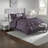 Elegant 7-piece Queen Bedding Sets, 100% Polyester, Sophisticated Tufted Design For Bedroom Décor