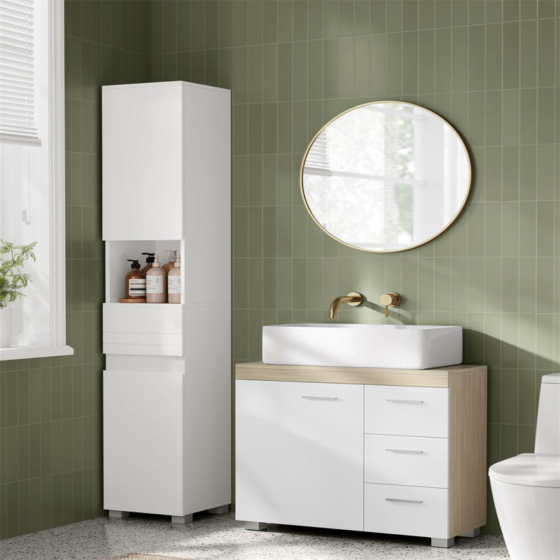 Taela Freestanding Under Sink Cabinet
