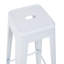 Tabouret à hauteur de comptoir 30 po, ensemble de 4 tabourets de bar en métal sans dossier, non empilable, amovible et facile à assembler, permettant d'économiser de l'espace pour un îlot de cuisine / bar / café / salle à manger-591688211-591688218-591688221