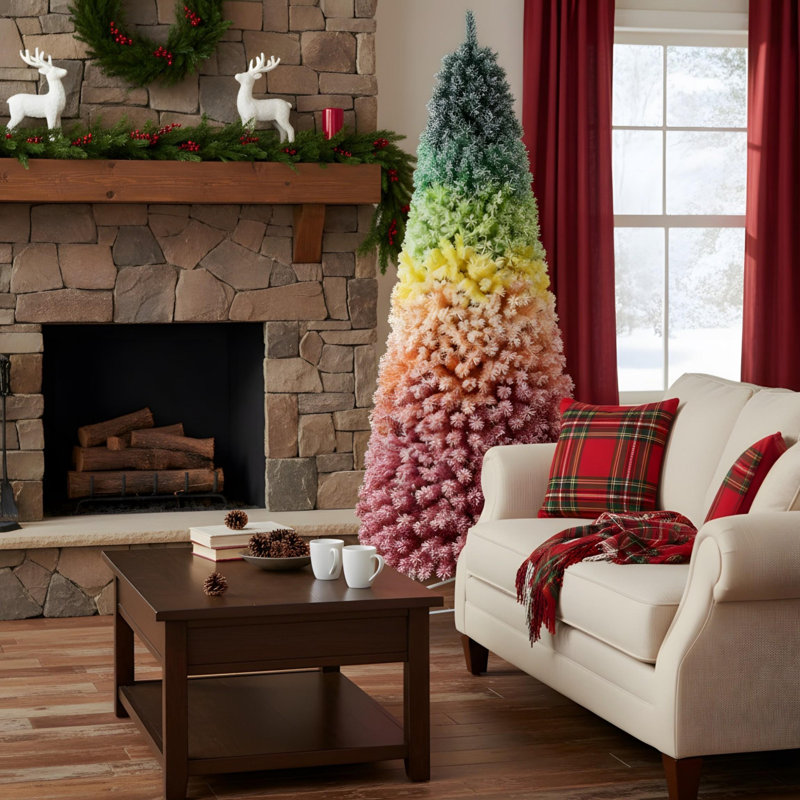 Arbre de Noël en PVC 6 pi avec 1326 pointes, 6' H