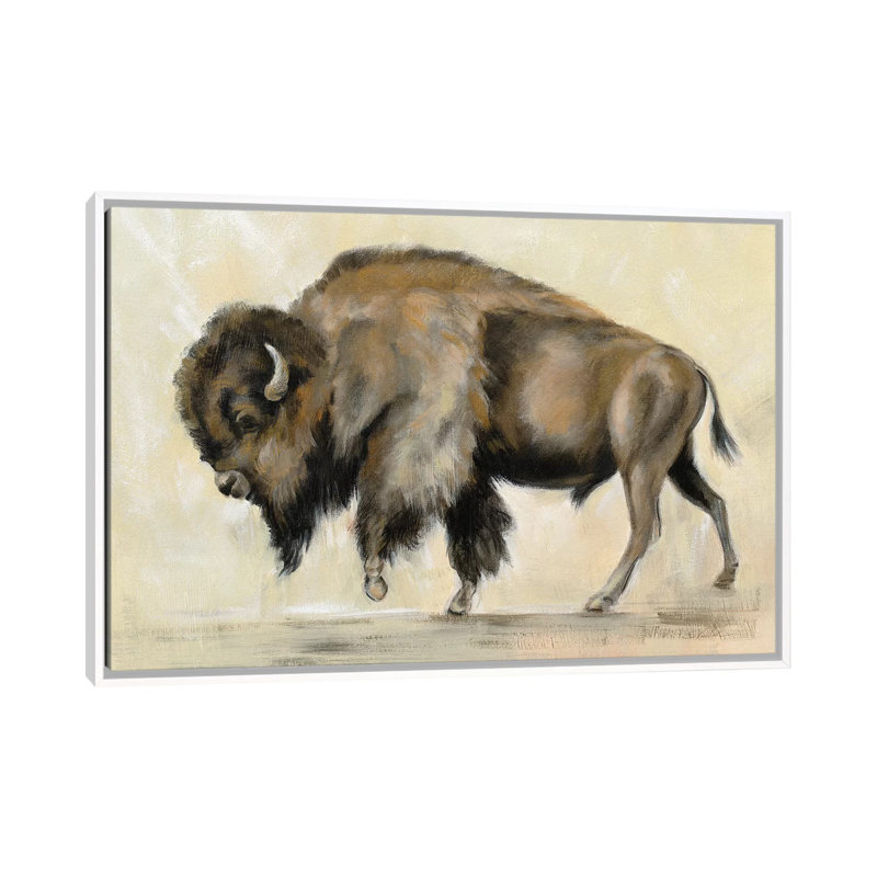 Bronze bronze par Silvia Vassileva - reproduction d'art, White Framed, Pas de tapis, H 40 po x l 60 po x 1,5 po