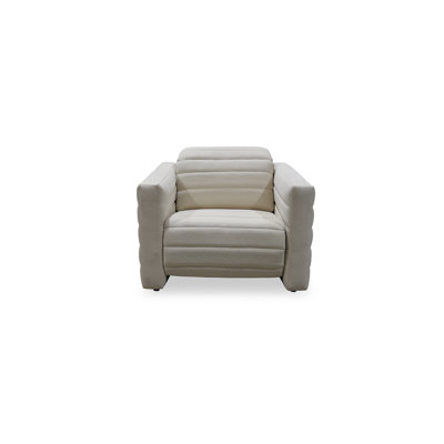 Waldo Power Recliner Chair Off White