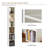 Jaley 71.5"H,Modern Storage 6-Tier Bookshelf-1008181460