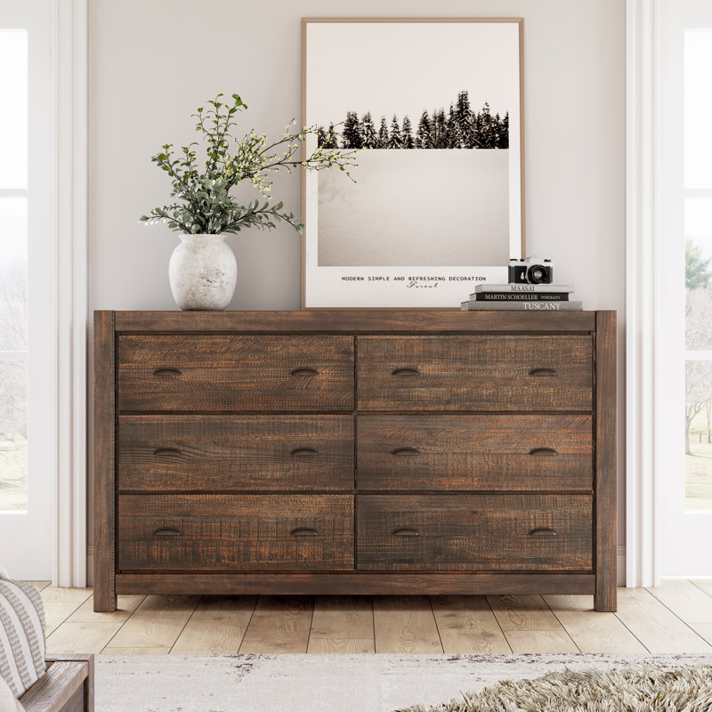 Montauk Bedroom Set, Rustic Gray, Queen, 4 Pcs: Bed, 2 Nightstands, Dresser