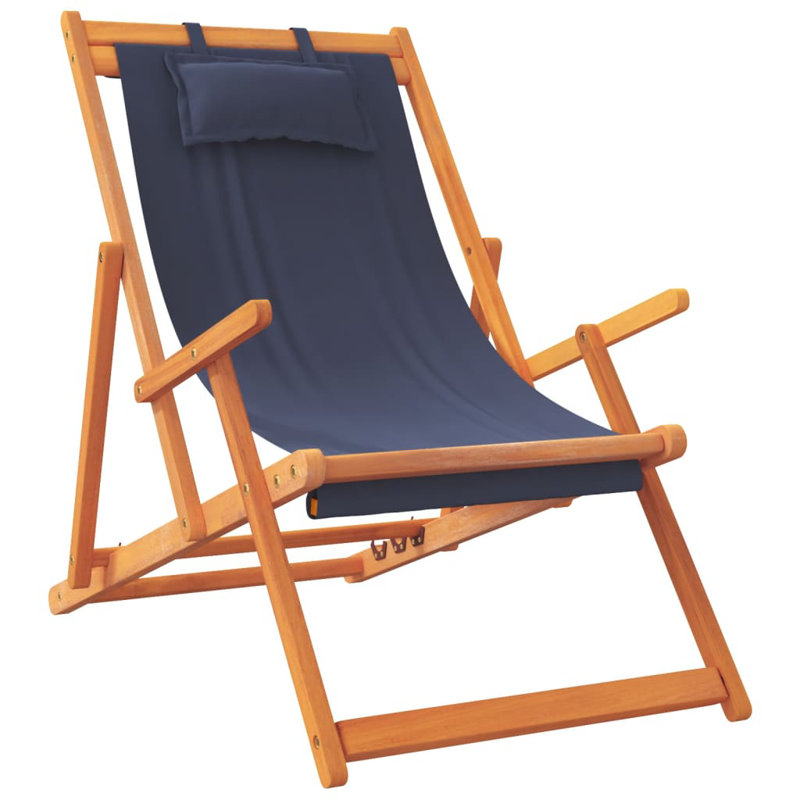 Analysia Outdoor Lounge Chair, Blue