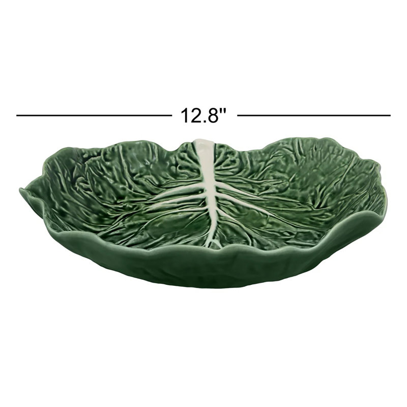 Cabbage Earthenware Salad Bowl