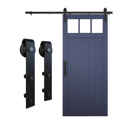 Ensemble de quincaillerie standard pour porte de grange simple
