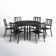 Argyri 6 - Person Metal Patio Dining Set with Round Table