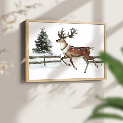 Art de Noël - DCCXVI - Reproduction encadrée - Restickable