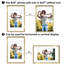 Cadre photo Americanflat - ensemble de 2 - cadre avec passe-partout - plexiglas poli-101177767-101177777
