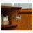 62.99" Brown Rectangular Solid Wood Shoe Storage