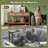 Rattan Console Sofa Table With Outlets And USB-C Port, 3 Drawer Entryway Table With Synthetic Rattan Surface, Open Shelf, Behind Couch Entry Foyer Hallway Storage, Brown-2138862707