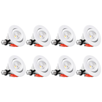 4'' Dimmable LED Retrofit Recessed Lighting Kit