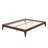 Solid Dry Bamboo Wood Platform Bed-1782834605