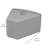 Pro Series Upholstered Wedge Ottoman 12" Height-101545378