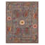 Tapis bleu en laine touffeté à la main Colleen-18713935