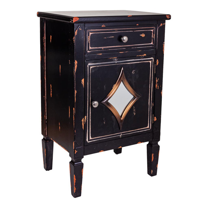 Alianie 48cm W Bedside Table