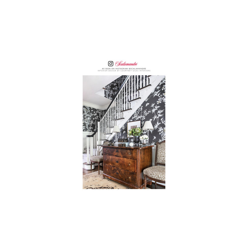 Botanica Animal Print Wallpaper Roll, Espresso