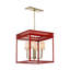 Frederick Cooper 4-Light Lantern Square Chandelier